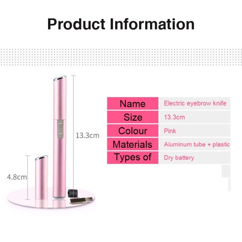 Electric eyebrow shaping tool Lady's eyebrow shaving machine Electric eyebrow shaping tool Lady's eyebrow shaving machine